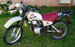 Tent loved his Aggy, He misses those front & back racks.

